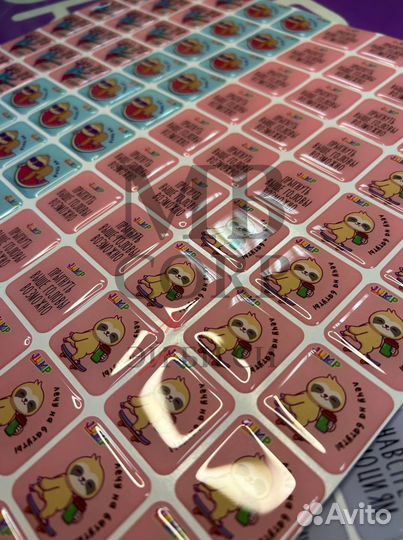 3D стикеры на телефон оптом на заказ