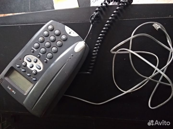 Телефон стационарный городской кнопочный отличный