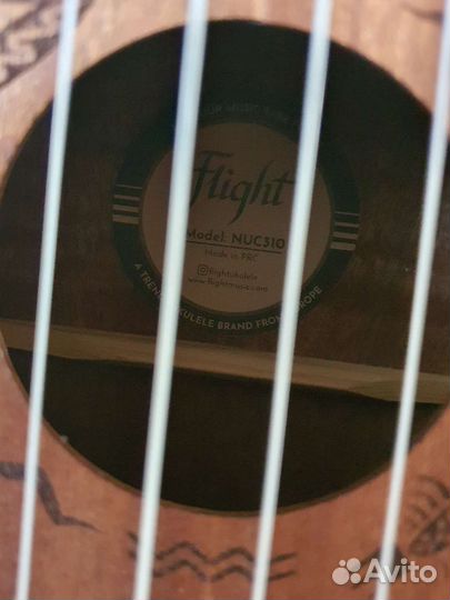 Укулеле flight nuc 310 + аксессуары