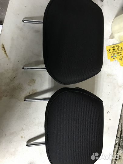 Задние подголовники KIA Rio 3