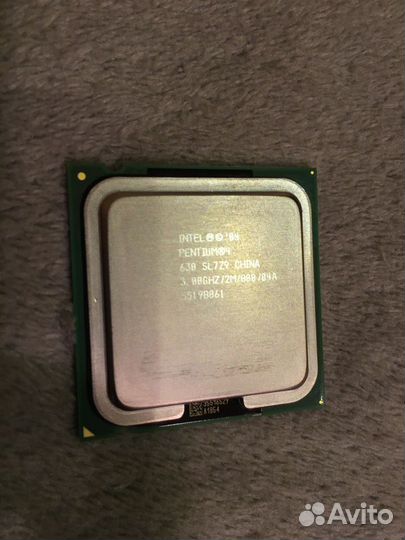 Процессор pentium 4 630 3,00GHZ/2M/800/04A SL7Z9