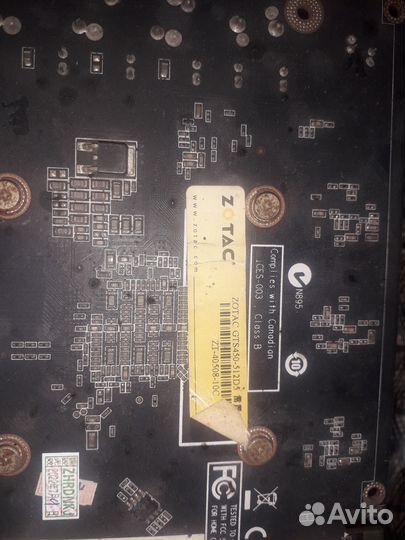Видеокарта GeForce GTS 450 512MB 128bit gddr5