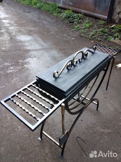 Мангал с кольцом под казан