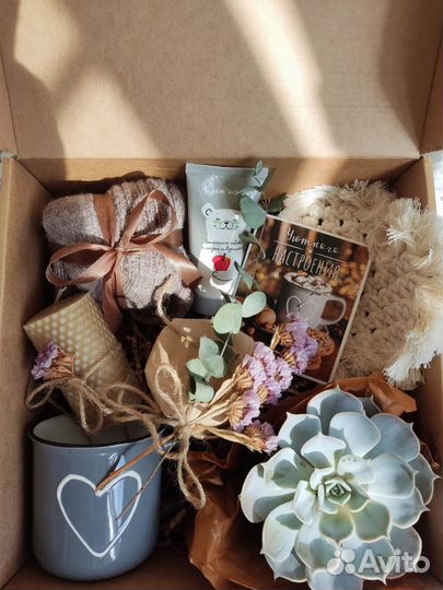 Подарочный бокс в стиле хюгге