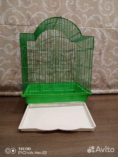 Клетка для волнистого попугая торг