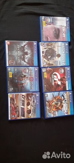 Д иски на PS 4