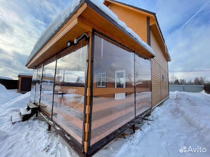 Мягкие окна пвх для веранд и беседок