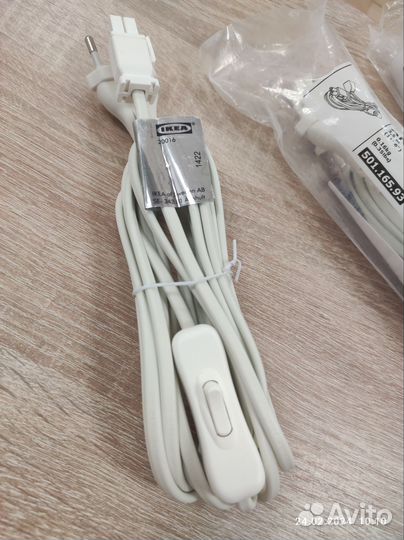 Шнур питания Ansluta (IKEA) с выключателем 3,5