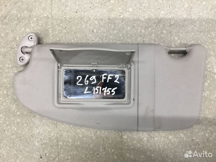 Козырек солнцезащитный (внутри) Ford Focus II 2008