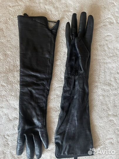 Перчатки женские натуральная кожа