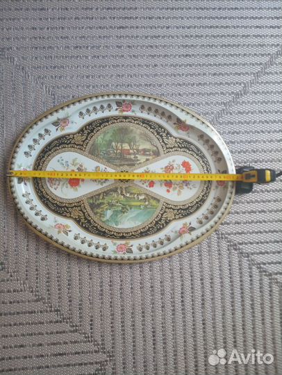 Поднос металлический времён СССР