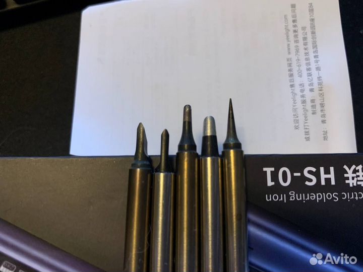 Жало для паяльника Finirsi HS-01 (SH72) 5 штук