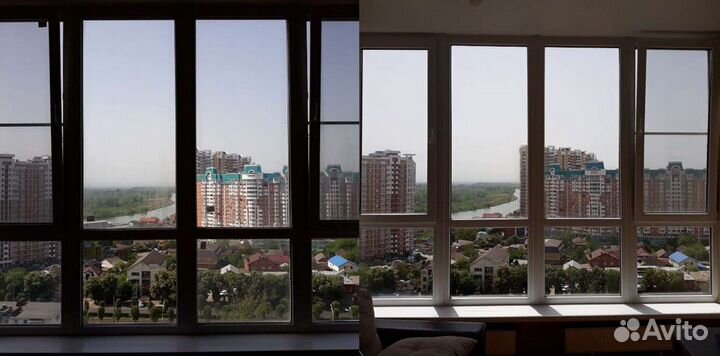 Мытье окон, балконов. Любого стекла