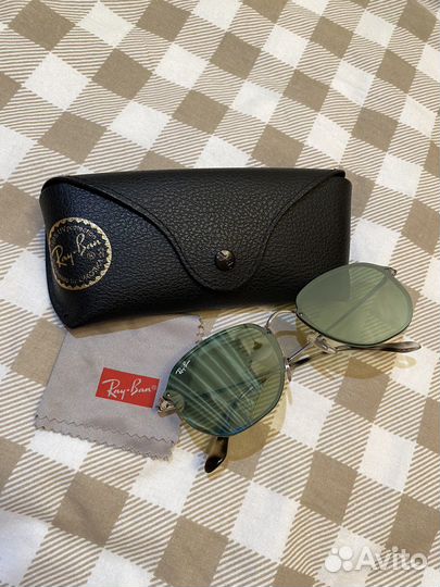 Очки Ray Ban hexagonal blaze зеленые оригинал