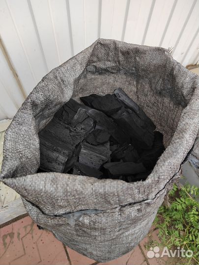 Уголь березовый в мешках