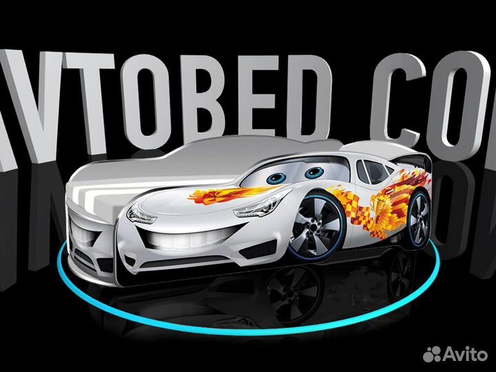 Кровать машина детская кровать для мальчика с борт