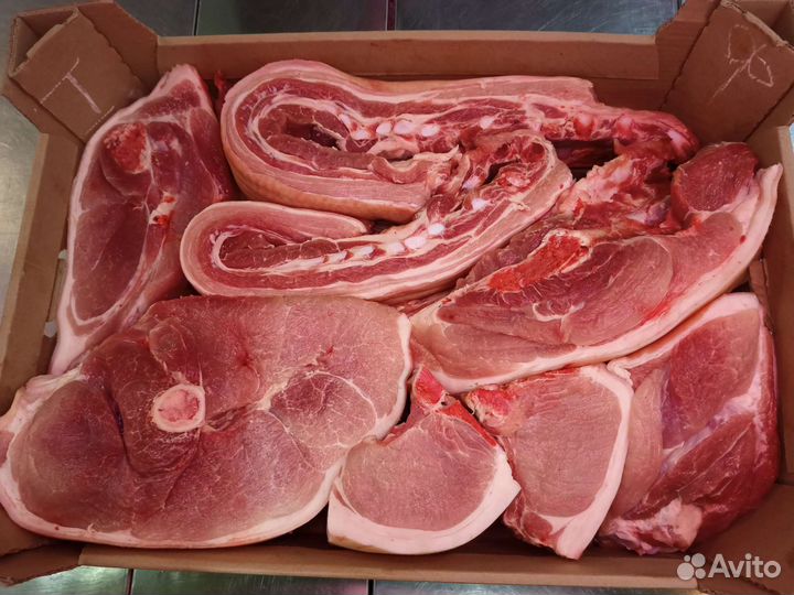 Набор свинины мясо свинины в коробке