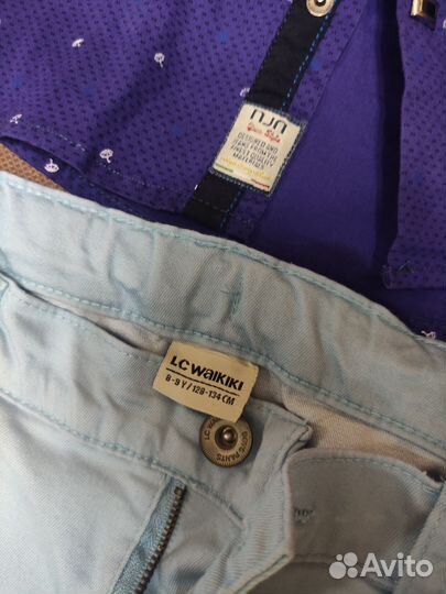 Рубашка и брюки для мальчика 128см