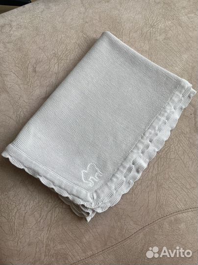 Одеяло вязанное икея плед