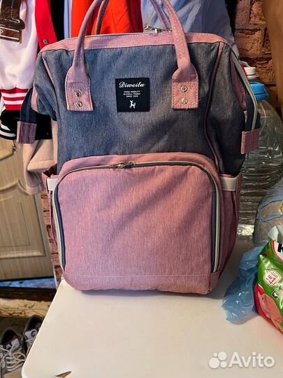 Сумка рюкзак для мамы и малыша