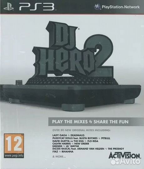 DJ Hero 2 (PS3) Б/У