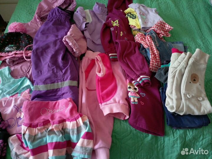Вещи пакетом 92 для девочки 23ш