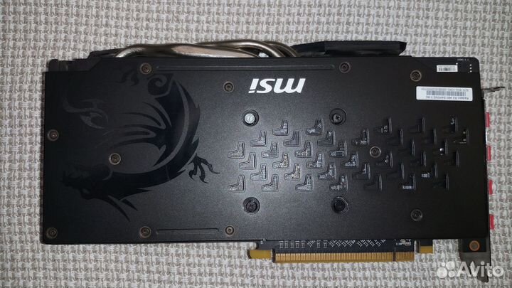 Видеокарта MSI RX480 Gaming X 8G