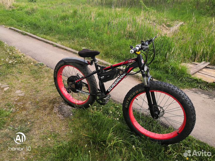 Электровелосипед фетбайк бу