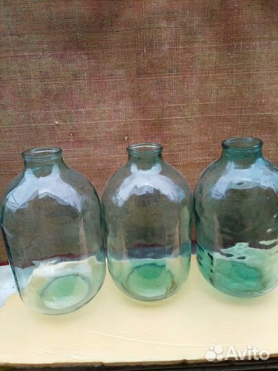 Банка 10 литров стеклянная