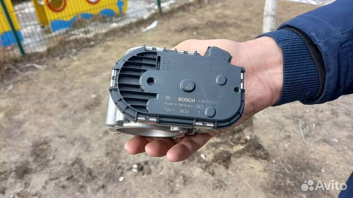 Дроссельная заслонка газель