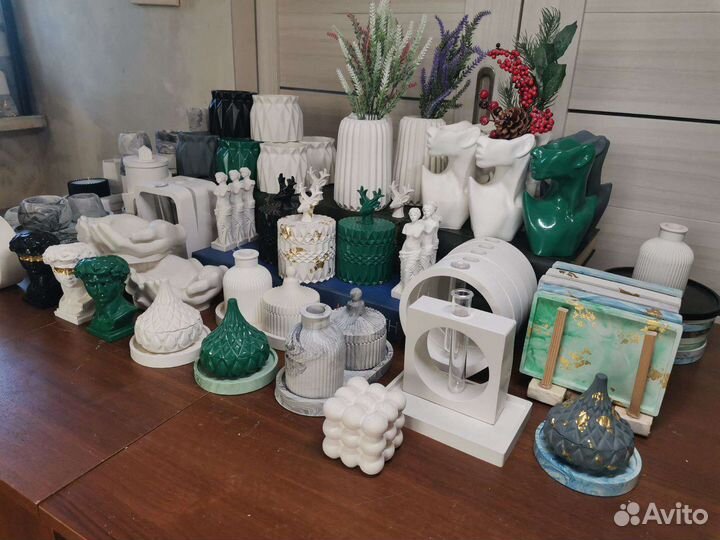 Кашпо, вазы, шкатулки