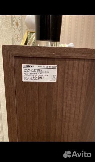 Акустические колонки sony