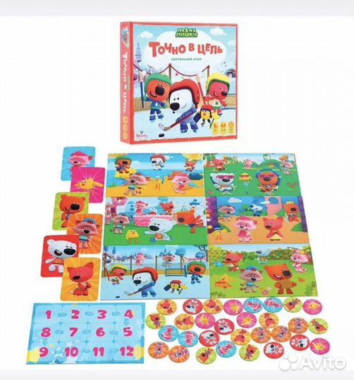 Настольная игра мими мишки точно в цель