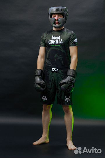 Комплект(футболка и шорты) Gorilla Green