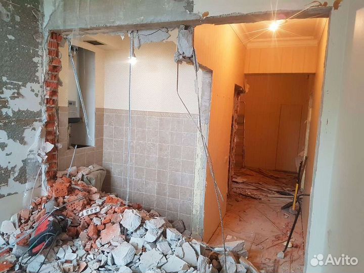 Демонтажные работы любой сложности