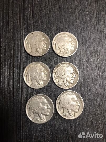 5 центов США 1926-1937 год