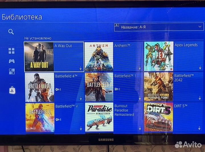 Sony Playstation 4 Fat + много игр