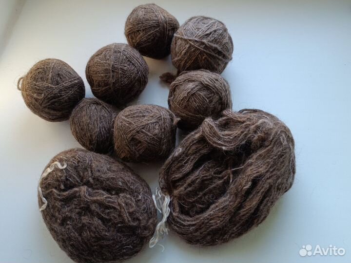 Пряжа из собачей шерсти