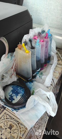 Мфу Epson Stylus Photo RX610 принтер/сканер/копир