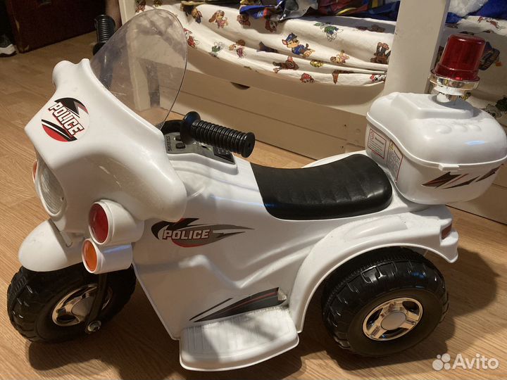 Детский мотоцикл на аккумуляторе