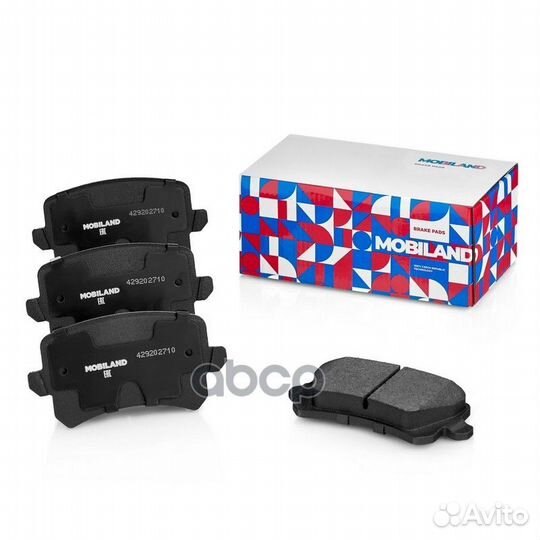 Колодки тормозные дисковые зад 429202710 mobiland