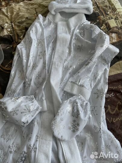 Костюм снегурочки S