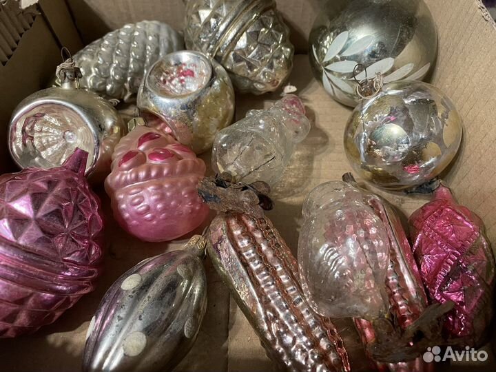 Елочные игрушки СССР