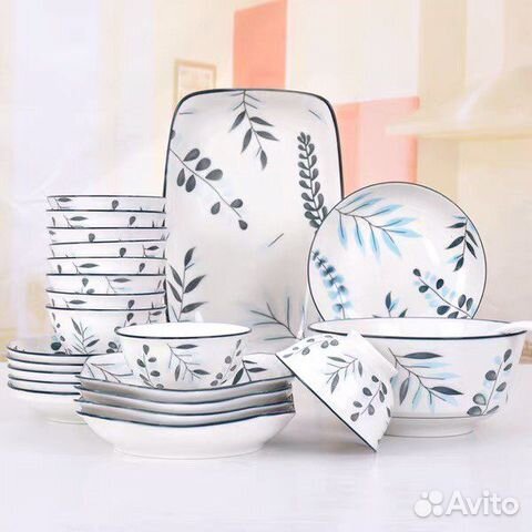 Набор тарелки столовая посуда