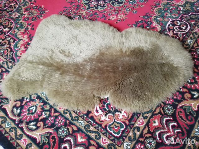 Коврик из овчины 100х60 см