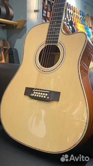Акустическая гитара 12-струнная sqoe J20