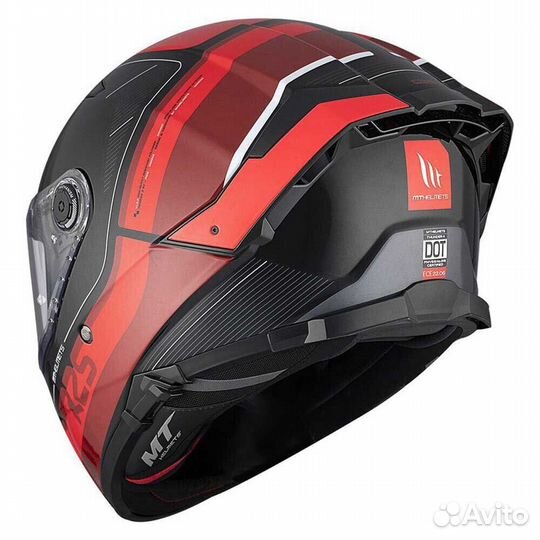 MT Helmets Thunder 4 SV R25 full face helmet Красн