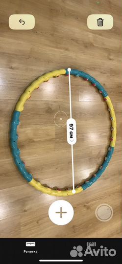 Массажный обруч хулахуп