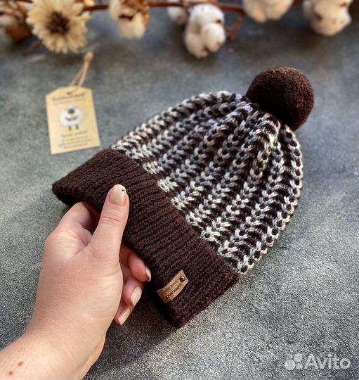 Комплект шапка и снуд, размер 46-50, на 1-4 года