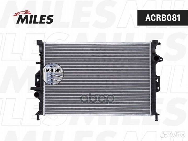 Радиатор охлаждения двигателя ford/volvo focus